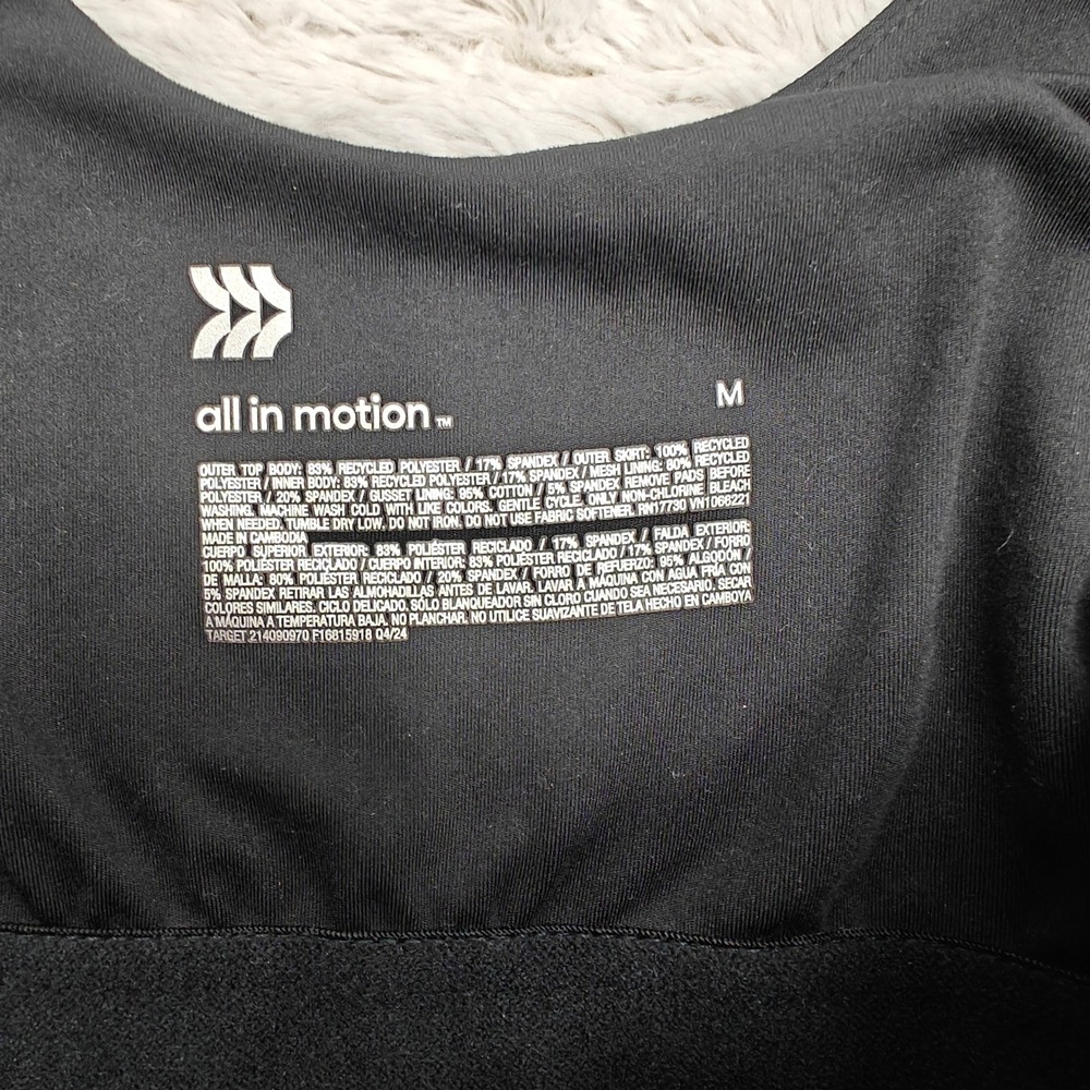 all in motion Black Pleated Tank Dress - Picture 2 of 12
